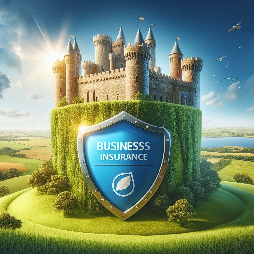 Castle representing protection through insurance